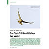 VOGEL DES JAHRES 2021: DIE TOP-10-KANDIDATEN ZUR WAHL