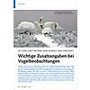 ALT ODER JUNG? RASTEND ODER ZI EHEND? WICHTIGE ZUSATZANGABEN BEI VOGELBEOBACHTUNGEN
