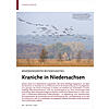 BEMERKENSWERTER BESTANDSANSTIE G: KRANICHE IN NIEDERSACHSEN