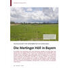 RCKZUGSORT FR WIESENBRTER IM DONAURIED DIE MERTINGER HLL IN BAYERN
