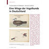 VOGELKUNDE IN THÜRINGEN EIN BLICK ZURÜCK EINE WIEGE DER VOGELKUNDE IN DEUTSCHLAND