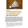 BERKOPFSCHLGE IM BADMINTON: CLEAR, DROP UND SMASH