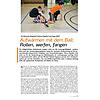 AUFWRMEN MIT DEM BALL: ROLLEN, WERFEN, FANGEN