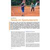 TENNIS IM SPORTUNTERRICHT
