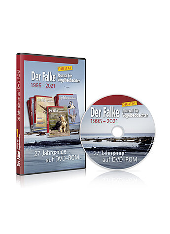 DER FALKE digital 27 JAHRGÄNGE (1995-2021) AUF DVD-ROM   1. AUFLAGE 2022