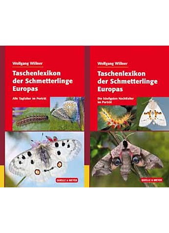 WILLNER, TASCHENLEXIKON DER SCHMETTERLINGE EUROPAS 1. AUFL. 2015 / 2 BNDE IM SET