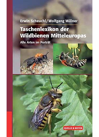 SCHEUCHL/WILLNER, TASCHENLEXIKON DER WILDBIENEN MITTELEUROPAS   1.AUFLAGE 2016