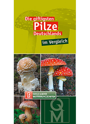 DIE GIFTIGSTEN PILZE DEUTSCHLANDS IM VERGLEICH BESTIMMUNGSKARTE