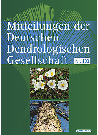 DEUTSCHE DENDROLOGISCHE GESELLSCHAFT - MITTEILUNGEN DER DDG NR. 108 (2023)