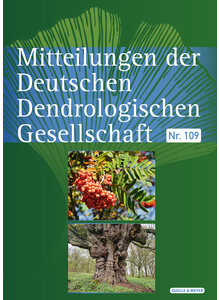 Auf diesem Bild sehen Sie das Produktbild fr DEUTSCHE DENDROLOGISCHE GESELLSCHAFT -  MITTEILUNGEN DER DDG NR. 109 (2024)