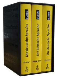 DUDEN - DIE DEUTSCHE SPRACHE IN 3 BNDEN