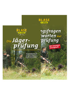 Produktbild fr 'SET BLASE JGERPRFUNG 32.AUFL + PRFUNGSFRAGEN UND ANTWORTEN ZUR JGERPRFUNG 7. AUFL.'