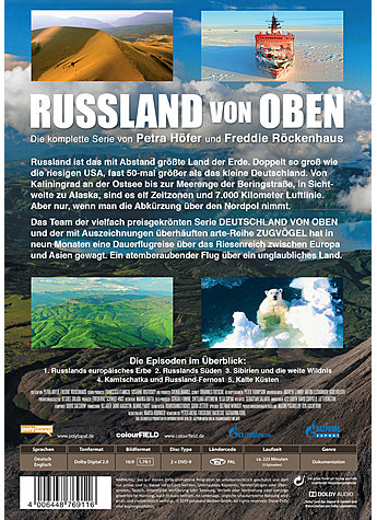DVD RUSSLAND VON OBEN Bild 2