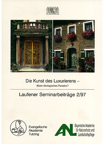 WILDNIS UND NUTZUNG DER NATUR BAY: AKADEMIE FR NATURSCHUTZ UND LANDSCHAFTSPFLEGE Bild 4