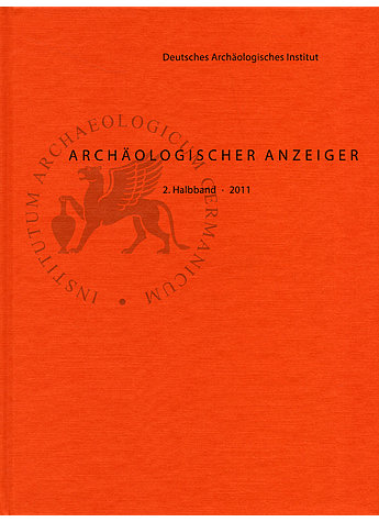 ARCH. ANZEIGER 2. HALBBD. 2011 DEUT. ARCHÄOLOGISCHES INSTITUT