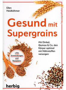 Auf diesem Bild sehen Sie das Produktbild fr GESUND MIT SUPERGRAINS - ELLEN HEIDBHMER