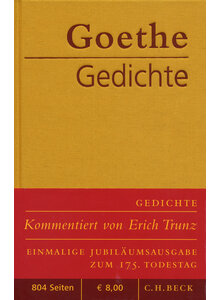 GOETHE - GEDICHTE - ERICH TRUNZ (HG.)