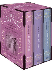 JANE AUSTEN - DIE GROEN ROMANE - 3 BNDE IM SCHUBER