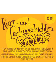 KURZ- UND LACHGESCHICHTEN - 8 AUDIO-CD HÖRBUCH