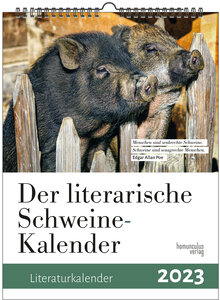 DER LITERARISCHE SCHWEINE- KALENDER 2023 -