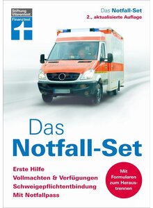 DAS NOTFALL-SET - 2. AUFL. STIFTUNG WARENTEST ERSTE HILFE VOLLMACHTEN VERFG