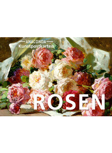 KUNSTPOSTKARTEN ROSEN - 18 KARTEN