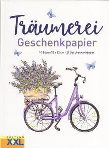 GESCHENKPAPIER TRUMEREI - 10 BGEN, 72 X 52 CM,