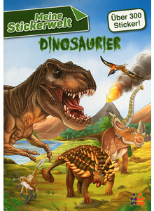 Produktbild fr 'MEINE STICKERWELT DINOSAURIER'