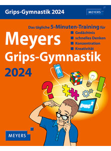 KALENDER MEYERS GRIPS-GYMNASTIK 2024 - TAGESABREIKALENDER