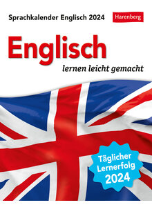 ENGLISCH SPRACHENKALENDER 2024 - BROWN/BUTZ