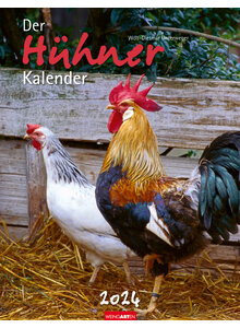 DER HHNER-KALENDER 2024 - WOLF-DIETMAR UNTERWEGER