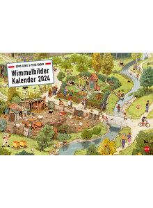 WIMMELBILDER KALENDER 2024 - GBEL/KNORR