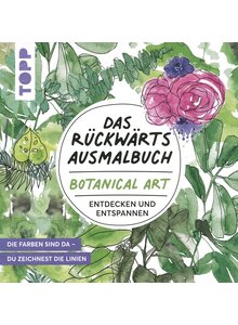 Produktbild fr 'DAS RCKWRTS-AUSMALBUCH BOTANICAL ART - HEIKE NIED'