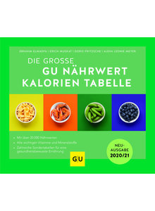 DIE GROE GU NHRWERT-KALORIEN -TABELLE - ELMADFA/MUSKAT/FRITZSCHE/MEYER