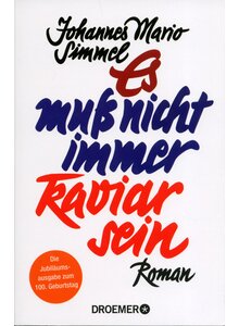 Auf diesem Bild sehen Sie das Produktbild fr ES MU NICHT IMMER KAVIAR SEIN - JOHANNES MARIO SIMMEL