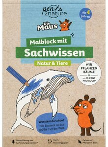 Produktbild fr 'DIE MAUS MALBLOCK NATUR & TIERE'