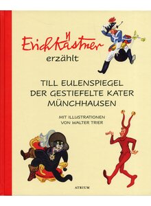 Auf diesem Bild sehen Sie das Produktbild fr ERICH KSTNER ERZHLT: TILL EULENSPIEGEL, DER GESTIEFELTE KATER, MNCHHAUSEN