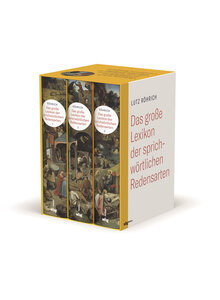 Auf diesem Bild sehen Sie das Produktbild fr DAS GROE LEXIKON DER SPRICH- WRTLICHEN REDENSARTEN - LUTZ RHRICH