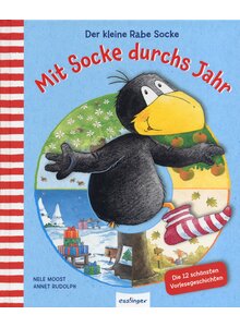 Auf diesem Bild sehen Sie das Produktbild fr DER KLEINE RABE SOCKE: MIT SOCKE DURCHS JAHR - MOOST/RUDOLPH