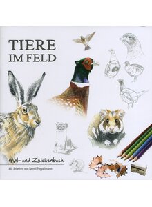 Produktbild fr 'TIERE IM FELD-MAL- UND ZEICHENBUCH - BERND PPPELMANN'