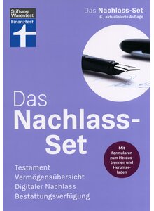 DAS NACHLASS-SET (6. AUFL.) - STIFTUNG WARENTEST