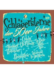 Auf diesem Bild sehen Sie das Produktbild fr CD SCHLAGERSTERNDE DER 50ER JAHRE -