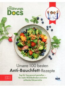 Auf diesem Bild sehen Sie das Produktbild fr DIE ERNHRUNGS-DOCS - UNSERE 100 BESTEN ANTI-BAUCHFETT- REZEPTE - ANDRESEN/KLASEN/RIED