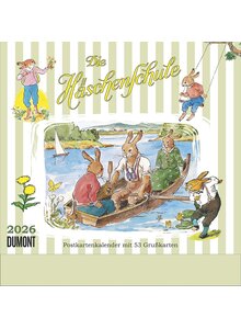 DIE HSCHENSCHULE 2026 - POSTKARTENKALENDER