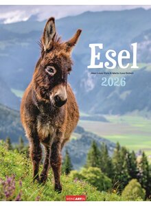 Auf diesem Bild sehen Sie das Produktbild fr KALENDER ESEL 2026 - HUBERT/KLEIN
