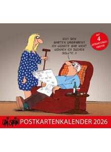 ULI STEIN POSTKARTENKALENDER 2026 -