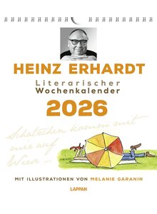 Auf diesem Bild sehen Sie das Produktbild fr HEINZ ERHARDT - LITERARISCHER WOCHENKALENDER 2026