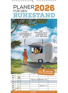 Auf diesem Bild sehen Sie das Produktbild fr PLANER FR DEN RUHESTAND 2026 -