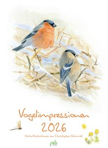 Auf diesem Bild sehen Sie das Produktbild fr KALENDER VOGELIMPRESSIONEN 2026 - CHRISTOPHER SCHMIDT