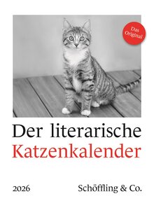 Auf diesem Bild sehen Sie das Produktbild fr DER LITERARISCHE KATZEN- KALENDER 2026 - J. BACHSTEIN